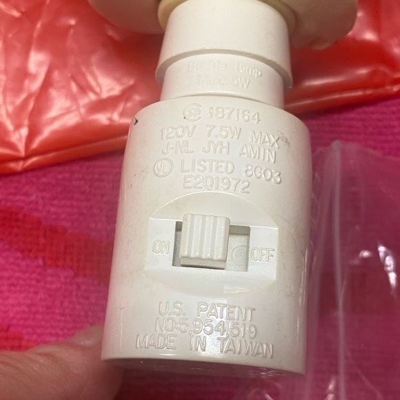 Vintage Christmas Candle Nightlight ~ Santa On The Roof Top Great Working Cond - Picture 5 of 7